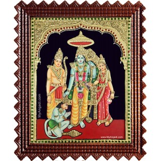 Ram Durbar Tanjore Painting