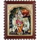 Cow Krishna With Flute Tanjore Painting Cow Krishna With Flute Tanjore Painting