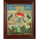 Shri Rama Pattabishekam Tanjore Painting