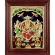 Sri Lalitha Tripura Sundarai Tanjore Painting Sri Lalitha Tripura Sundarai Tanjore Painting