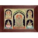 Balaji Ganesha Murugan Lakshmi Saraswathi Tanjore Painting