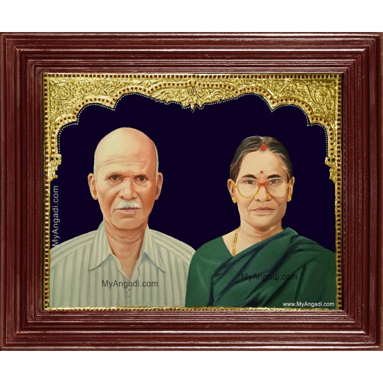 Portrait Tanjore Painting Portrait Tanjore Painting