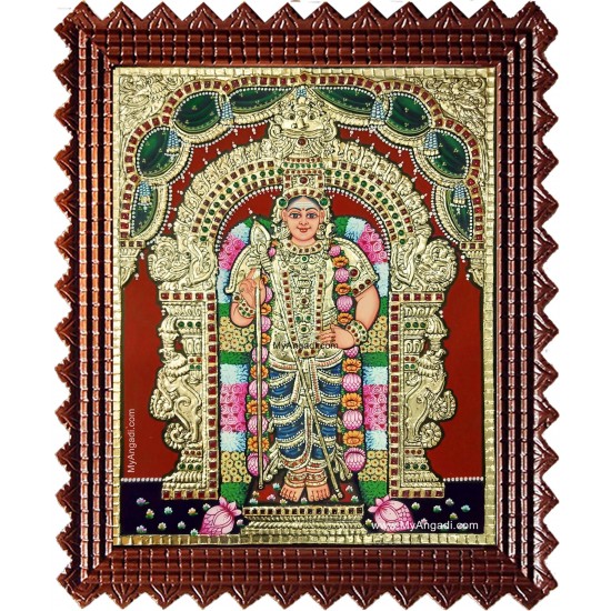 Murugan Tanjore Painting