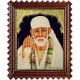 Sridi Saibaba Tanjore Painting Sridi Saibaba Tanjore Painting