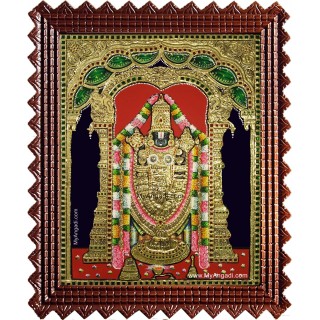 Lord Balaji Tanjore Painting