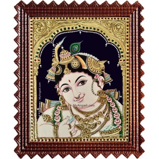 Shri Krishnar Tanjore Painting