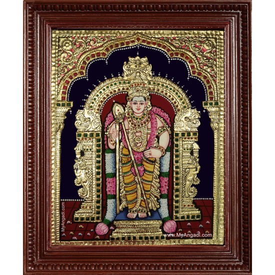 Murugan Tanjore Painting Murugan Tanjore Painting