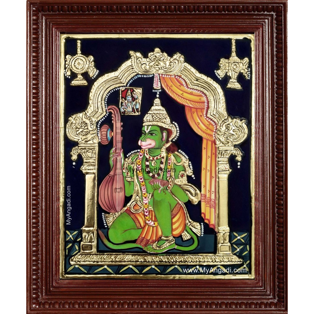 Hanuman Tanjore Painting Buy Tanjore Paintings Online Shopping in
