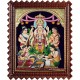 Sri Satyanarayana Swami Tanjore Painting Sri Satyanarayana Swami Tanjore Painting