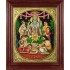 Lord Sathya Narayana Swami Tanjore Painting