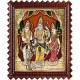 Shri Ramar Sitadevi Lakshmanan Hanuman Tanjore Painting Shri Ramar Sitadevi Lakshmanan Hanuman Tanjore Painting