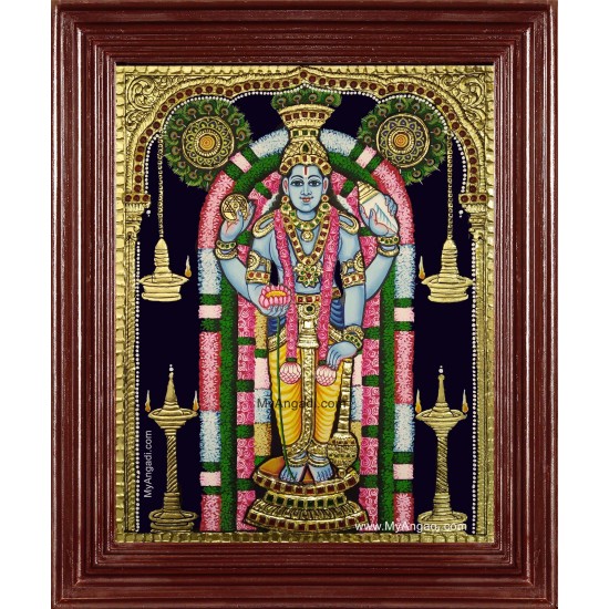 Guruvayurappan Tanjore Painting Guruvayurappan Tanjore Painting