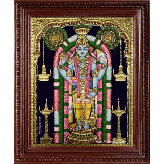 Guruvayurappan Tanjore Painting