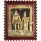 Lord Shiva Parvathi Ganesha Murugan Tanjore Painting