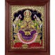 Gaja Lakshmi Tanjore Painting