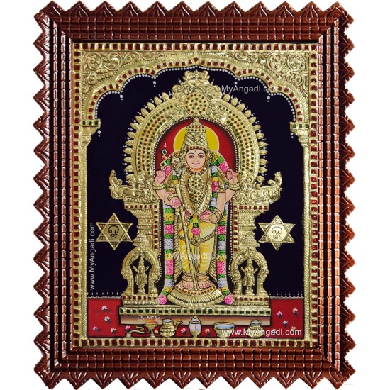 Tiruchendur Murugan Tanjore Painting