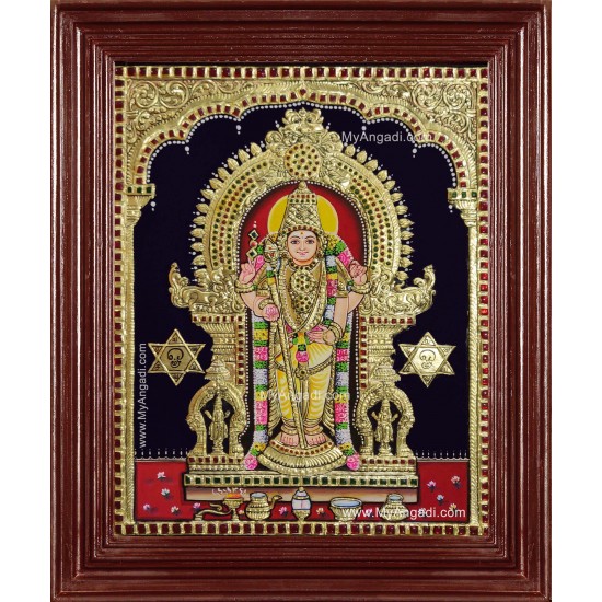 Tiruchendur Murugan Tanjore Painting Tiruchendur Murugan Tanjore Painting