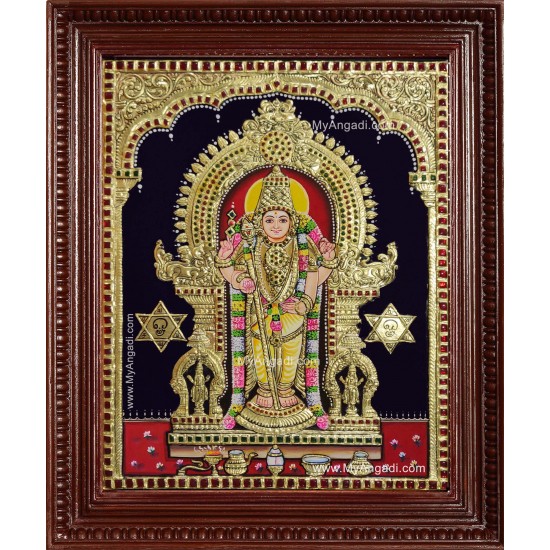 Tiruchendur Murugan Tanjore Painting Tiruchendur Murugan Tanjore Painting