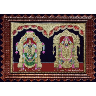 Srinivasan Alamelumanga Tanjore Painting