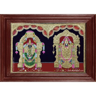 Srinivasan Alamelumanga Tanjore Painting