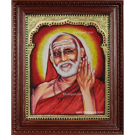 Kanchi Periyava Tanjore Painting