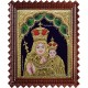 Mary With Infant Jesus Tanjore Painting