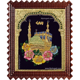 Islam Mosque Tanjore Painting