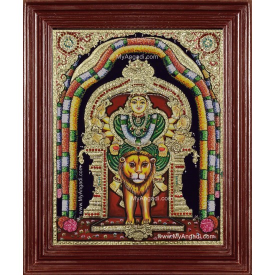 Bana Sankari Tanjore Painting