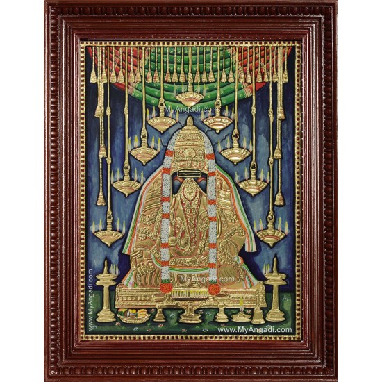 Pillayarpatti Karpaga Vinayakar Tanjore Painting