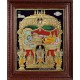 Ranganathar Sri Devi Bhu Devi Tanjore Painting Ranganathar Sri Devi Bhu Devi Tanjore Painting