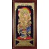 Lord Ganesh Playing Flute Tanjore Painting