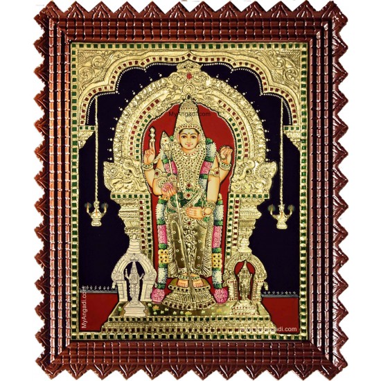 Tiruchendur Murugan Tanjore Painting