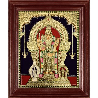 Tiruchendur Murugan Tanjore Painting