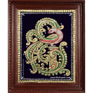 Annam Swan / Anna Pakshi Tanjore Painting