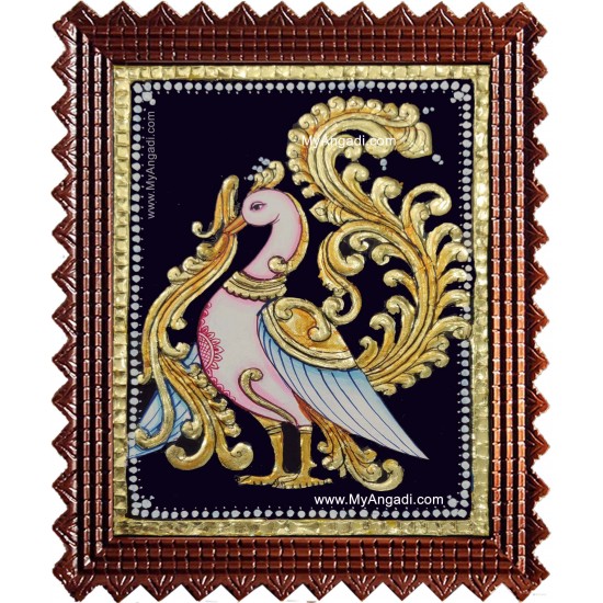 Annam Swan / Anna Pakshi Tanjore Painting