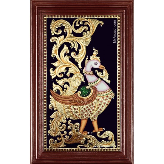 Peacock Tanjore Painting