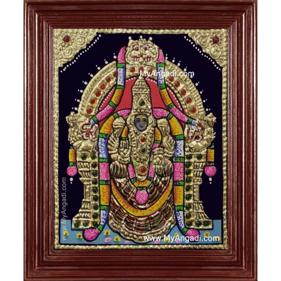 Padmavathi Tanjore Painting