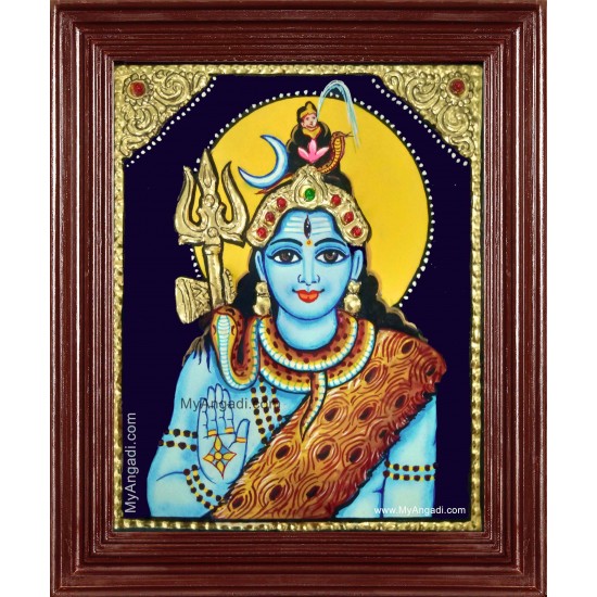 Shiva Tanjore Painting