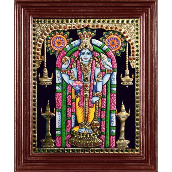 Guruvayoorappan Tanjore Painting Guruvayoorappan Tanjore Painting