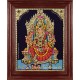 Small Size Samyapuram Mariamman Tanjore Painting Small Size Samyapuram Mariamman Tanjore Painting