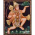 Hanuman Double Emboss Tanjore Painting
