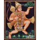 Hanuman Double Emboss Tanjore Painting Hanuman Double Emboss Tanjore Painting