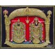 Thirupathi Balaji Perumal Alamelumanga 3d Embossed Tanjore Painting