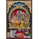 Shiva Family 3d Tanjore Painting