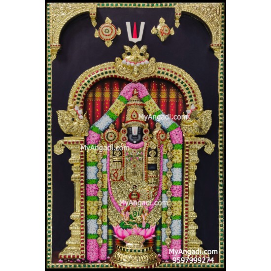 Balaji Super Emboss 3D Tanjore Painting