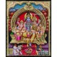 Shiva Family 3D Tanjore Painting