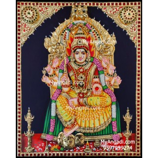 Muthu Mariamman 3d Tanjore Painting