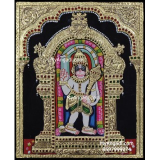 Hanuman Tanjore Painting