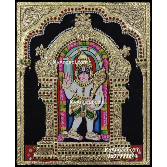 Hanuman Tanjore Painting