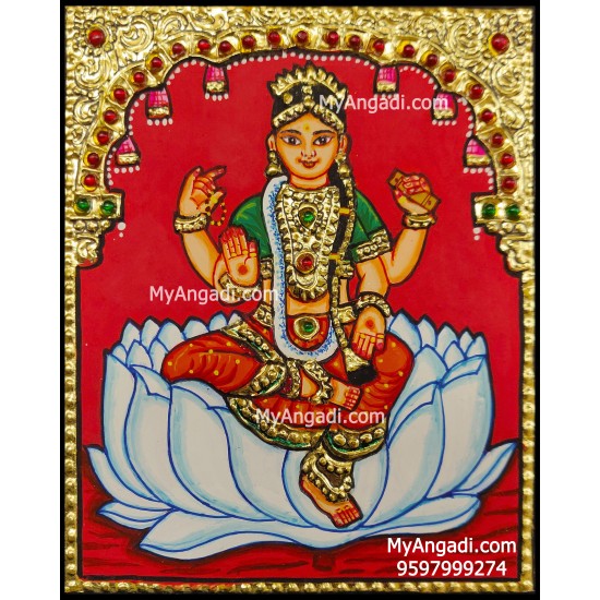 Balambikai Tanjore Painting Balambikai Tanjore Painting